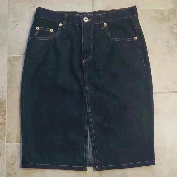 Guess Jean's Denim Skirt - Picture 1 of 11